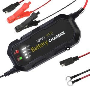 Batterie Ladegerät für Royal Enfield Himalayan / Interceptor 650 Zaddox ZX-4 Lumitecs BC2_1