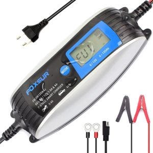 Lader motorsykkel batteri passende for Chopper / Custombike Slim ST3 Lumitecs 6V 12V 4A CB15753