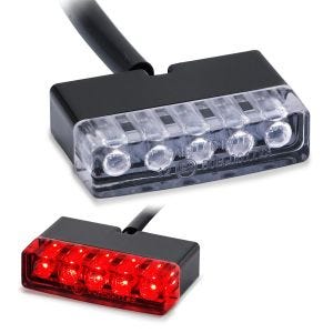 LED mini baklykt egnet for KTM 500 / 450 EXC / EXC-F Lumitecs TX38 rød