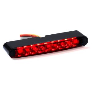 Motorsykkel LED baklyslist med bremselys og kontinuerlig lys Lumitecs TX41 med E-merke