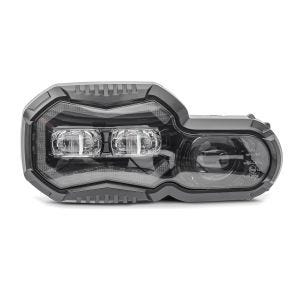 LED hovedlykt egnet for BMW F 800 GS 08-17 hovedlykt med ECE Lumitecs QL6 DPLB