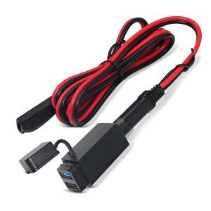 12V motorsykkel USB-uttak Lumitecs US6
