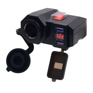 12V USB-uttak egnet for BMW R 1200 GS / Adventure Lumitecs US12