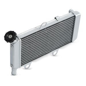 Oljekjøler egnet for Yamaha XT 660 RX 04-14 Radiatorkjøler Zaddox sølv DPLB