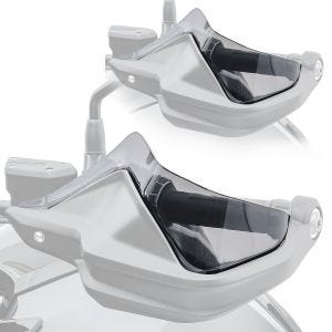 2x håndbeskytterforlengelse egnet for BMW R 1200 GS 13-18 Motoguard røykgrå økonomisett