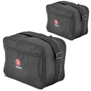 2x innerbag toppveske Vario passende for BMW R 1200 GS / Adventure 04-12 Bagtecs MV3 økonomisett