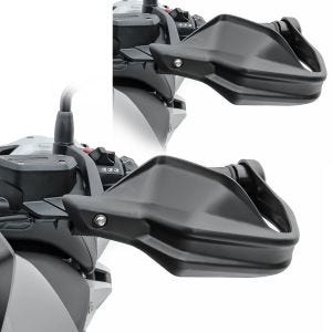2x håndbeskyttere egnet for BMW R 1200 GS 13-18 håndbeskyttelse Motoguard svart økonomisett