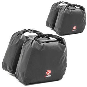 2x vanntett veske innerlommer egnet for Bagtecs sideveske SC22 økonomisett