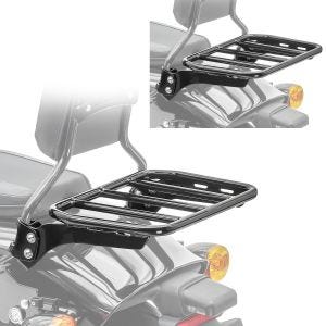 2x bagasjehylle for sissy bar egnet for Harley Davidson Breakout / Fat Boy / 114 18-24 svart Craftride sparesett