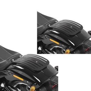 2x bagasjehylle egnet for Harley Davidson Breakout / 114 18-24 Solo Rack L1 bagasjehylle Craftride økonomisett