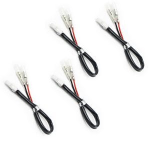2x blinklys adapter kabel motorsykkel egnet for KTM Lumitecs 2 stk AK5 økonomi sett