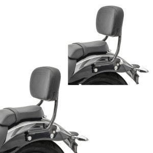 2x avtagbar sissy bar egnet for BMW R 18 / Classic 20-24 ryggstøtte Craftride QC3 økonomisett