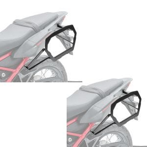 2x taskeholdere egnet for Honda Africa Twin Adventure Sports 1100 20-23 Bagtecs SLP for aluminiumsvesker og salvesker økonomisett