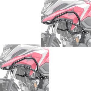 2x øvre kollisjonsbøyler L egnet for Honda NC 750 X 21-24 øvre kåpebeskyttelsesbøyler økonomisett