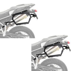 2x bagasjeholdere egnet for Triumph Tiger 900/ GT / Rally 20-24 Bagtecs SLP for aluminiumsvesker og salvesker økonomisett