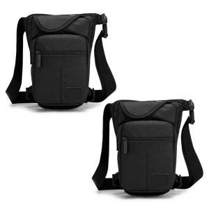 2x motorsykkelbenveske Bagtecs HT3 Leg Bag lårveske sparesett