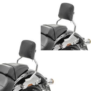 2x sissy bar egnet for Harley Davidson Sport Glide 18-24 avtagbar R1 krom Craftride sparesett