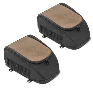 2x motorsykkel tankbag Craftride vintage tankbag 9-13L økonomisett