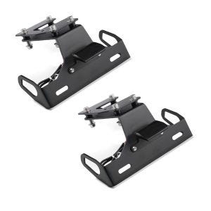 2x skiltholder som passer til Kawasaki Z 900 17-24 skiltholder Zaddox NH1 økonomisett