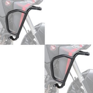 2x kåpebeskyttelsesstenger egnet for Honda Africa Twin 1100 20-23 tank-krasjbøyler på toppøkonomisettet