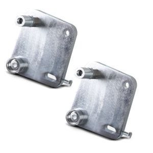 2x adapterplate for ConStands Power Classic / Evo egnet for Ducati Monster S2R 1000 06-08 økonomisett