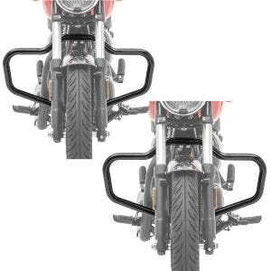 2x crashbars Bart egnet for Royal Enfield Meteor 350 21-24 motorbeskyttelse Craftride 32mm økonomisett
