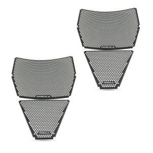 2x radiatordeksel egnet for Ducati Panigale V4 18-24 radiatorgrill Zaddox KG1 økonomisett