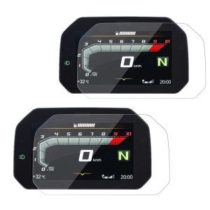 2x speedometer skjermbeskyttelsesfilm egnet for BMW R 1250 GS 19-23 beskyttelsesfilm glassfilm Lumitecs sparesett