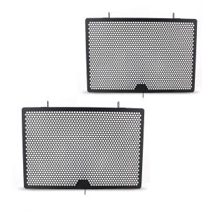2x radiatordeksel egnet for Kawasaki Z 750 07-12 radiatorgrill Zaddox KG1 økonomisett