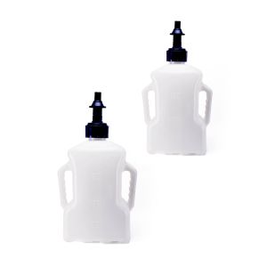 2x motorsykkel hurtigtank dunk 20 liter dunk Constands svart økonomi sett
