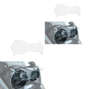 2x frontlysbeskyttelse egnet for BMW R 1200 GS / Adventure 13-18 deksel Lumitecs QL2 økonomisett