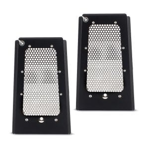 2x radiatordeksel egnet for Harley Davidson Softail 18-24 radiatorgrill Craftride TG7 økonomisett