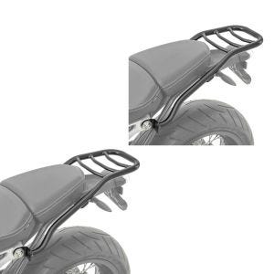 2x bagasjehylle egnet for BMW R NineT 14-23 bagasjehylle Craftride RC2 svart økonomisett