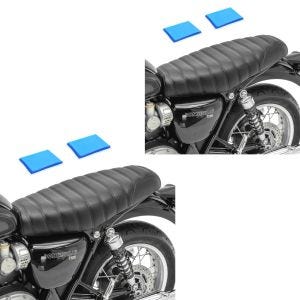 2x gel sete egnet for Triumph Bonneville T100 16-24 komplett sete Craftride VK2G økonomisett