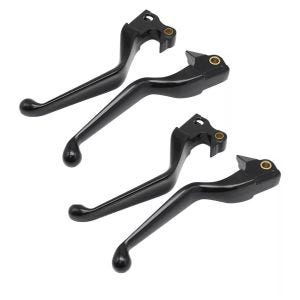 2x bremsespak og clutchspaksett egnet for Harley Davidson-modeller Craftride RK4 svart økonomisett