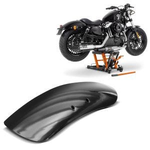 Set: Hebebühne Mid L für Harley und Chopper bis 680kg og + Metall Front Fender Kurz für Harley Sportster Forty Eight 48_1