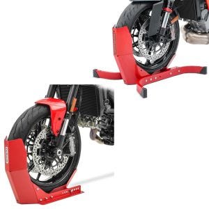 Set: Wippe Easy-Plus ständer bis 21 Zoll rot + Transportständer Easy-Fix Wippe bis 21 Zoll rot_1