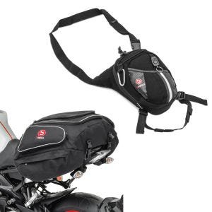 Sett: halebag X50 bagasjebag bag 50 liter i sort + benbag LB8 2,8 liters benbag