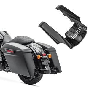 Set: Seitenkoffer Set Harley Touring 14-20 Stretched matt + Kotflügelverlängerung hinten für Harley Touring 14-20_1