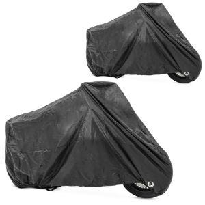 2x Abdeckplane Kawasaki Vulcan S / Café Z 1000 SX J300 Craftride XXL in schwarz Spar-Set_1