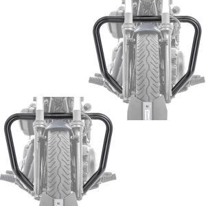 2x Sturzbügel Yamaha XV 950 / R Bolt 14-20 Craftride Motor Schutzbügel schwarz Spar-Set_1