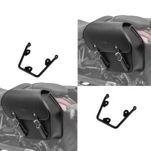 2x Satteltasche mit Halter für Honda Rebel 500 17-20 Fargo 13l links Seitentasche Craftride Spar-Set_1