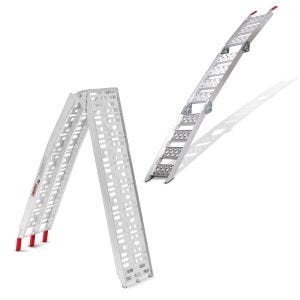 Set: Auffahrrampe bis 340 kg Alu-I klappbar + Auffahrrampe bis 270 kg Alu-III dreifach klappbar_1