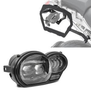 Set: LED Scheinwerfer für BMW R 1200 GS 04-12 Hauptscheinwerfer mit ECE Lumitecs QL4 + Kofferträger für BMW R 1200 GS 04-12 Bagtecs SLP für Alukoffer und Satteltaschen_1
