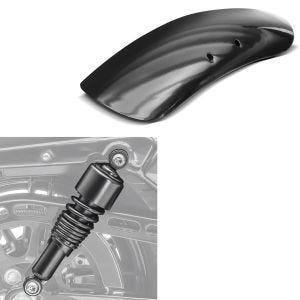 Set: Stoßdämpfer 10,5 Zoll Harley Sportster Forty-Eight 48 10-20 Federbeine von Craftride schwarz + Metall Front Fender Kurz für Harley Davidson Sportster Forty Eight 48 / Special 10-20 Craftride_1