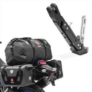 Set: Satteltaschen Set für KTM 790 / 125 Duke RX80 Hecktasche + Seitenständer für KTM 790 / 390 / 125 Duke schwarz_1