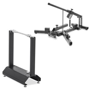 Sett: Motorsykkel dekkskifter for motorsykkeldekk 12-21" dekkskifter ConStands MD4 + balanseringsstativ motorsykkel ConStands WU-1 balanseringsenhet svart