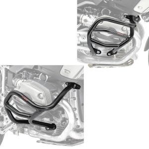 Sett: Crash bar L passer for BMW R 1200 GS 04-12 Motoguard crash bar med crash bar XL crash bar