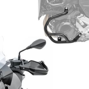 Sett: Crashbar egnet for BMW F 900 R / XR 20-24 Motorbeskyttelsesstang Motoguard BG2 med håndbeskyttere Håndbeskyttelse Motoguard sw