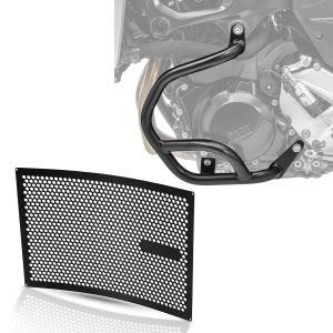 Sett: Crash bar egnet for BMW F 900 R / XR 20-24 motor BG2 Motoguard med radiatordeksel KG1